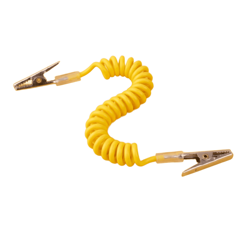 Indusbello Spiral Yellow Bib Clip