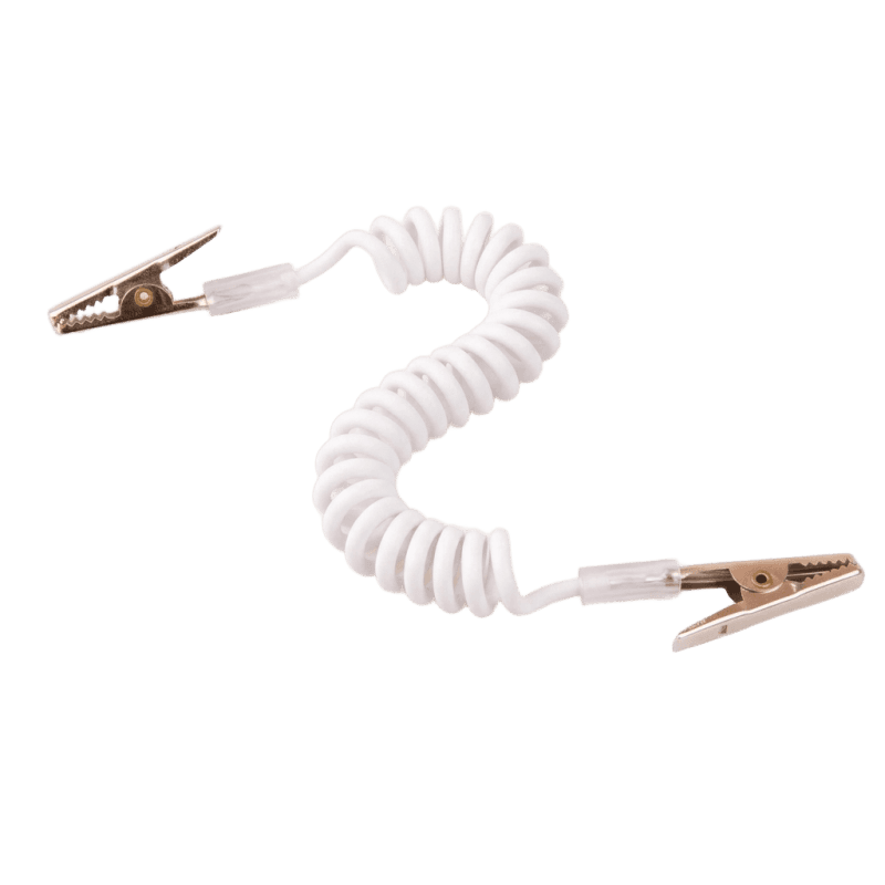 Indusbello Spiral White Bib Clip