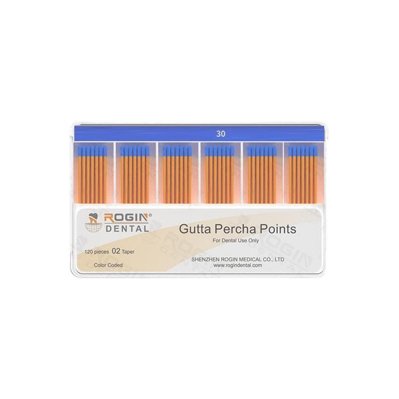 Rogin Gutta Percha Points Taper 2% #30