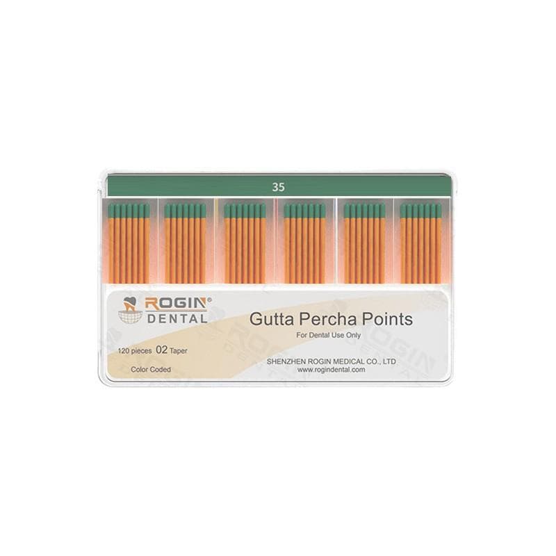 Rogin Gutta Percha Points Taper 2% #35