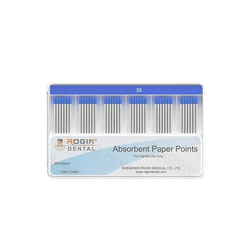 Rogin Absorbent Paper Points Taper 2% #30